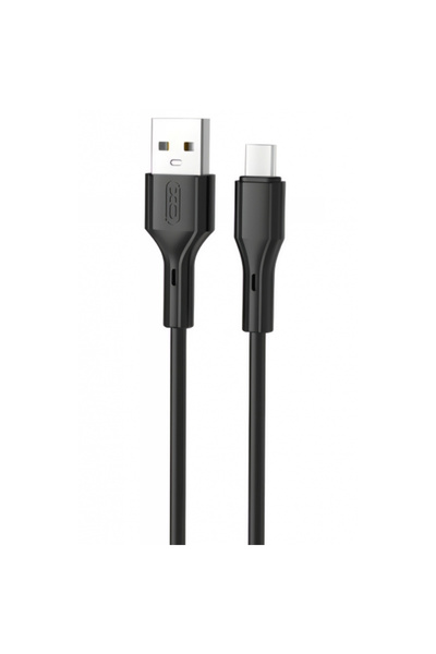 XO Design USB-A - USB-C Data and Charging Cable NB230, 18W, 1m, Black