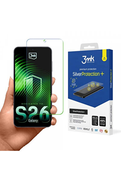 3MK Προστατευτικό οθόνης Silver Protect+ για Samsung Galaxy S26, πλαστικό