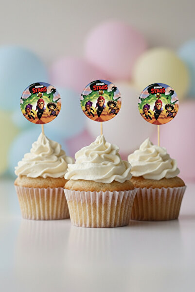 Umamiçe 16 قطعة من أدوات تنظيف الأسنان ذات طابع براول ستارز