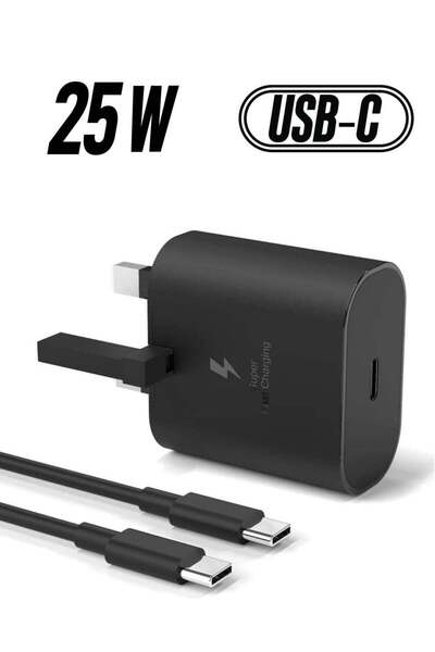 Shopi شاحن USB-C بديل بقوة 25 واط لهواتف سامسونج جالاكسي S23/S23 ألترا/S22/S2...