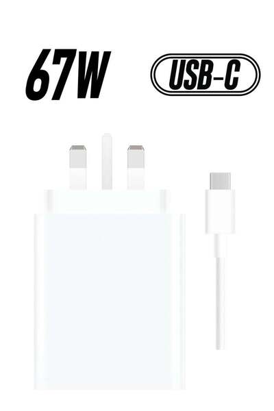 Shopi محول طاقة للشحن السريع بقوة 67 واط لهواتف Xiaomi Mi 12/13T و Mi 9T Pro ...