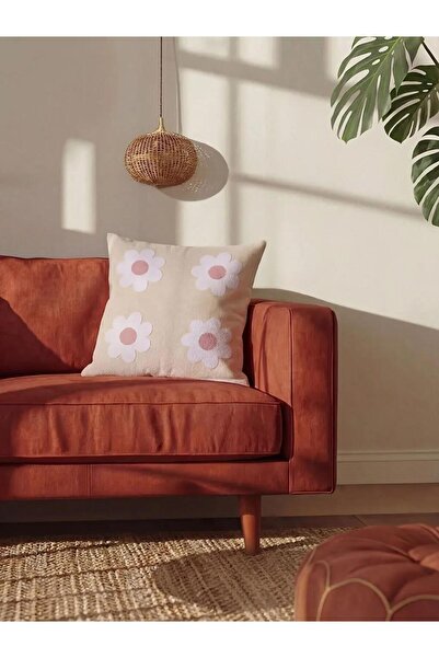 LC Waikiki Flower Figured Throw Pillow 45X45 cm (S6)