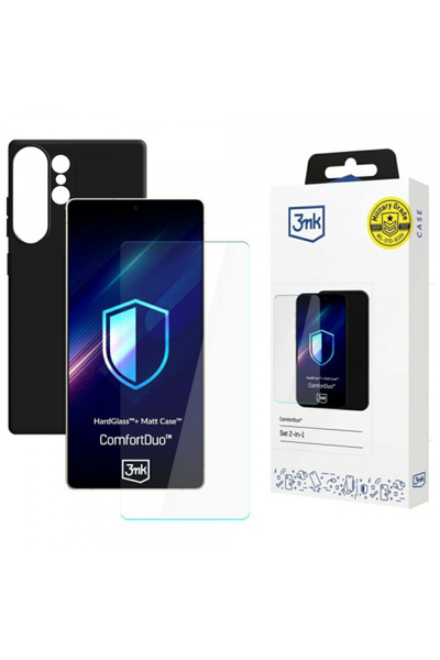 3MK Θήκη για Samsung Galaxy S26 Ultra, 3MK, ComfortDuo, Μαύρη
