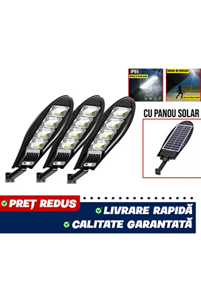 novim SET 3 LAMPI SOLARE ,DIMENSIUNE 55CM