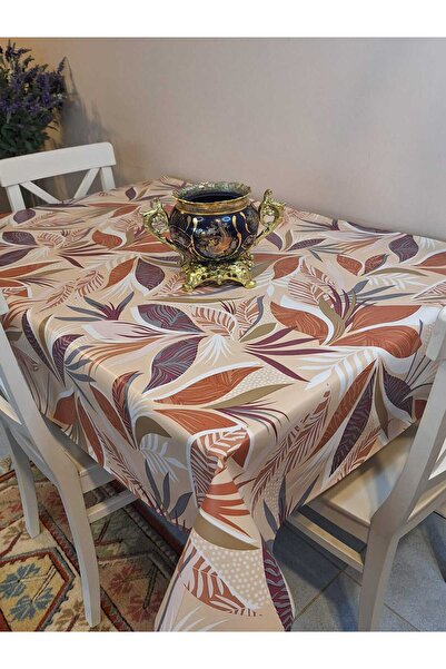 Başak Ev Tekstili مفرش طاولة من الألياف البلاستيكية - عصري، متين، قابل للمسح،...