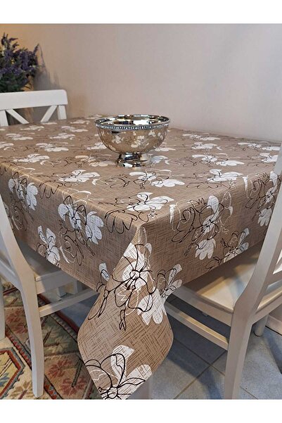 Başak Ev Tekstili Fiber Pvc Tablecloth – Modern, Durable, Wipeable, and Styli...