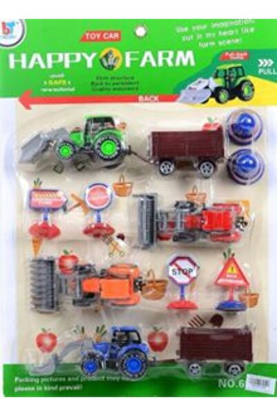 PlayFun Set Tractoare Fermă Model 691