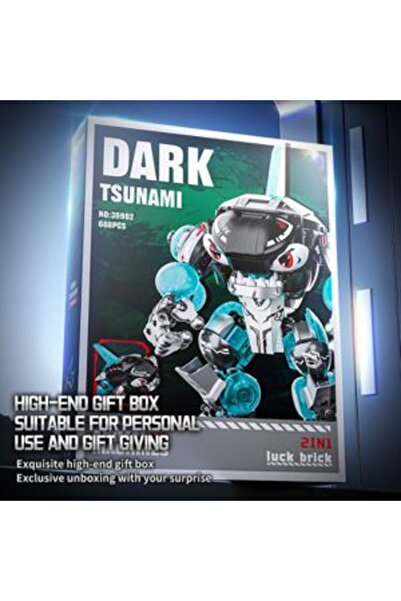 PlayFun Joc Construit 688 Piese Robot