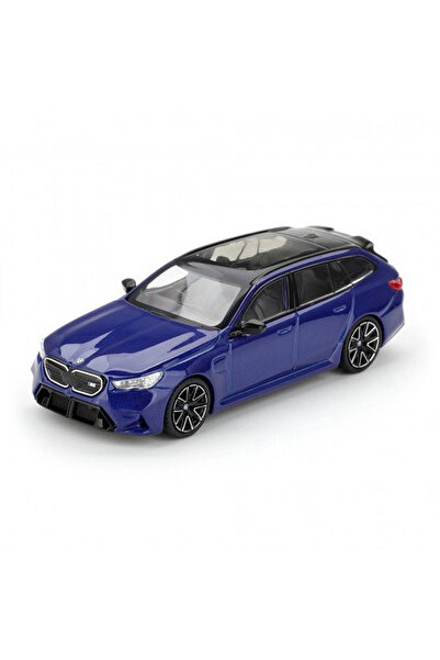 TOYFEST Mini Gt 1/64 Bmw M5 Touring (G99) Marinabay Blue Metallic
