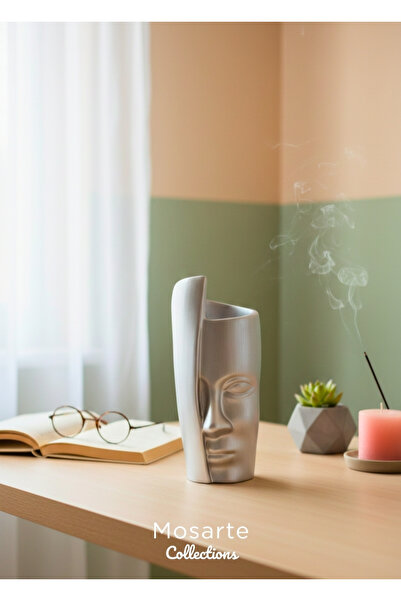 Mosarte Single Face Formed Decorative Vase / Sculpture 30 cm