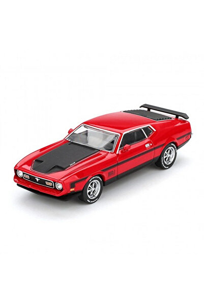 TOYFEST Mini Gt 1/64 Ford Mustang Mach1 1971 Race Red