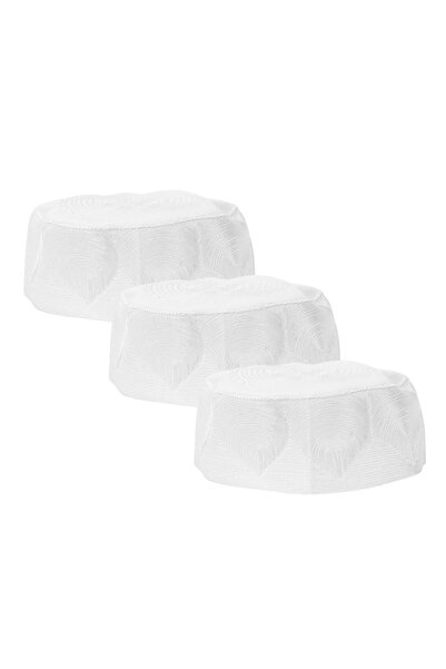 First Life Set of 3 men's royal caps, half size (7 cm), 100% Cotton - superio...