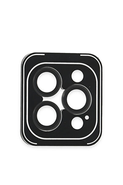 azrlyaonline Joko iPhone 16 Pro Max Pvd Metal Camera Lens - Black