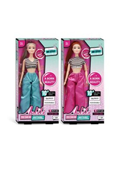 PlayFun Σετ κούκλας 11,5 ιντσών με βραδινό φόρεμα και σετ ρούχων