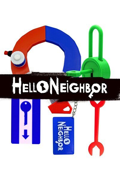 MODELİKA Hello Neighbor Toy Set of 6