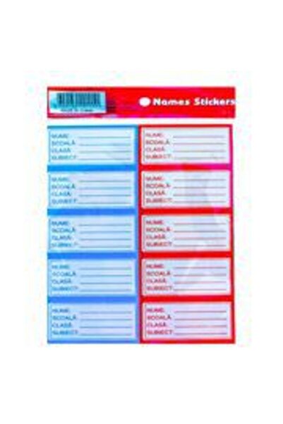 PlayFun Etichete Școlare 20 Coli