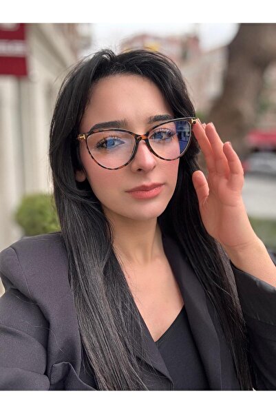 chiceyewear Leopard Patterned Clara Drop Sunglasses