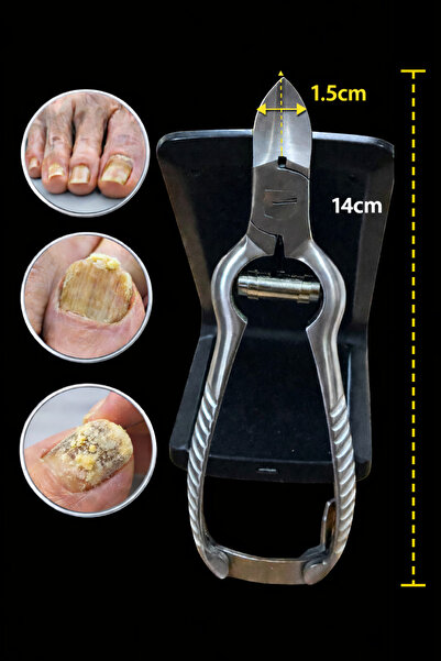 Antares Cobalt Pro Tırnak Pensi 14 cm Profesyonel Pedikür Pensi Kalın Tırnak ...