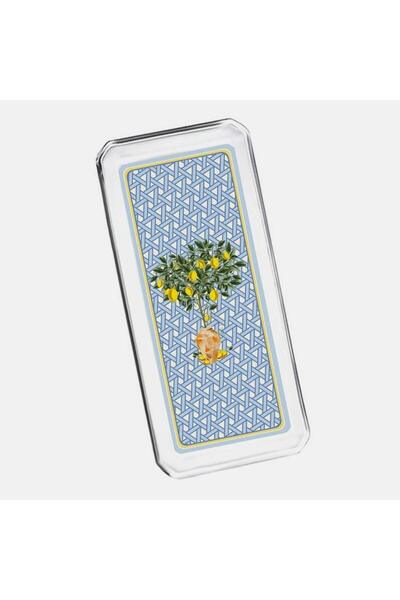 VITELLI DUBAI LEMON Hazeran Limon Glass Plate