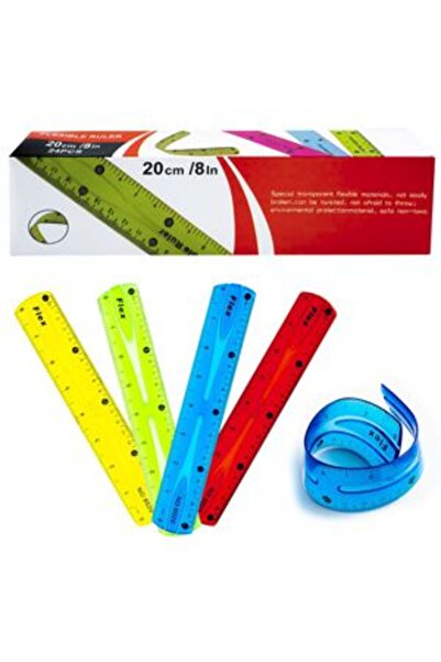 PlayFun Riglă Flexibilă Color 20 cm