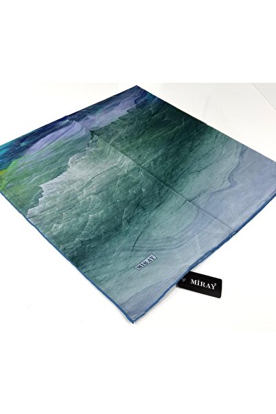 MİRAY Eșarfă supradimensionată din bumbac organic Nevada - 120 x 120 - 06252 07