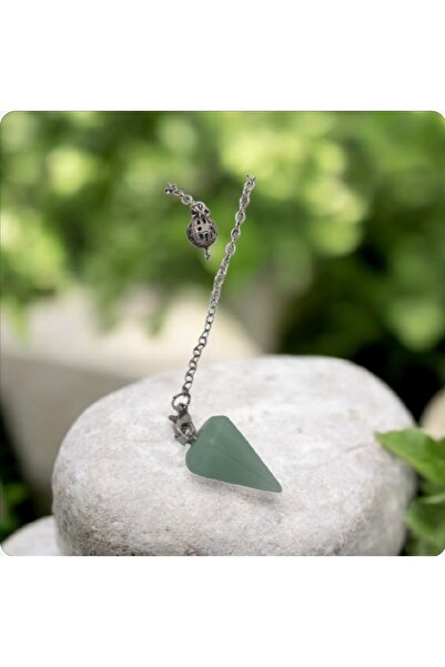 best bioenerji taş terapi Avantürin Natural Stone Pendulum (Pandül)