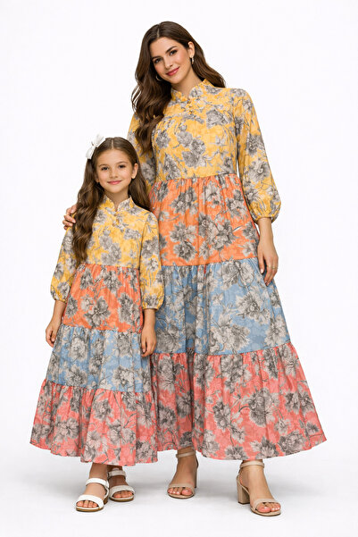 THOGUE Kuwaiti jalabiya for mother and daughter