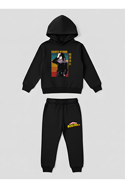 SVART WEAR My Hero Academia Shouta Aizawa Štampano Dječji set od 2-dijelne ma...