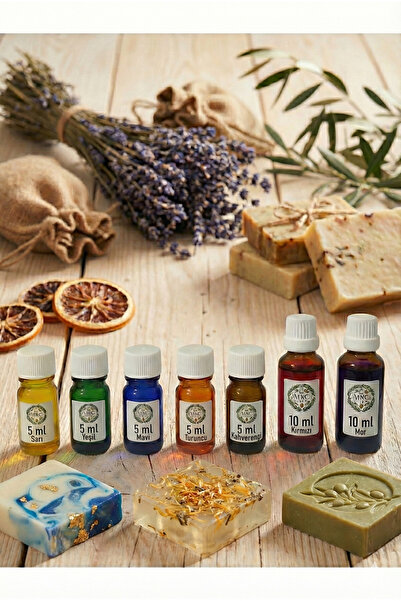 MKC STUDIO 7'li Konsantre Sabun Boyası Seti | Yüksek Yoğunluk Sıvı Pigment Sa...