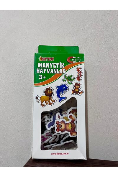 Tiny Design Accessories حيوانات مغناطيسية 30 قطعة - مجموعة حيوانات مغناطيسية ...