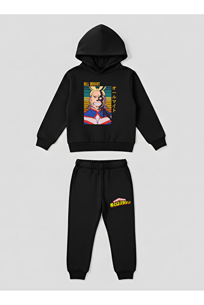 SVART WEAR My Hero Academia All Might Printed Children's 2-Piece Sweatshirt Set