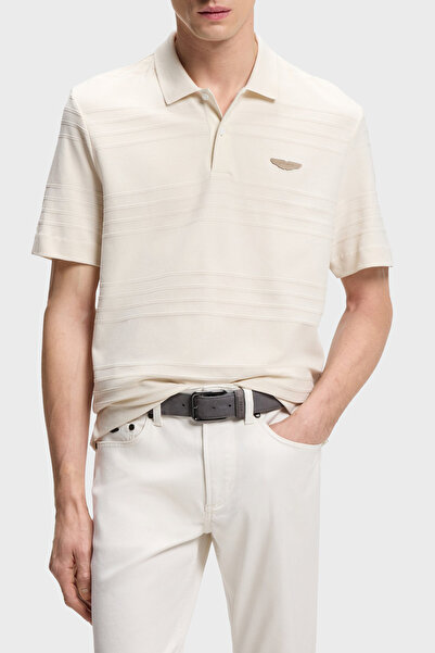 BOSS Pamuklu Regular Fit Logolu Kısa Kollu Düğmeli Polo Erkek POLO 50556174 118