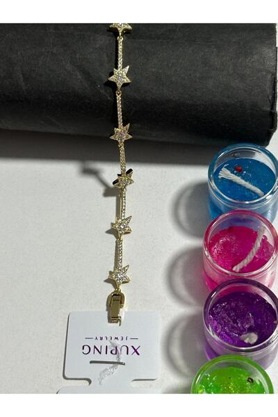 XUPING JEWELRY Stone Star Model Stylish Steel Bracelet