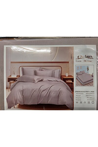 Casa Pucioasa 6-piece Duvet Cover Set , King Size Deluxe 230x250 cm, fine Cot...