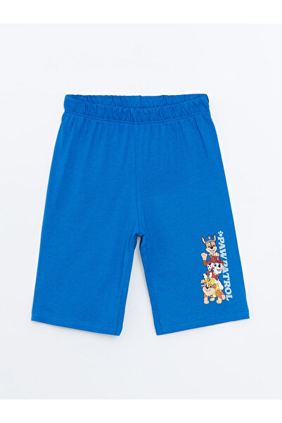 LC Waikiki شورت بيجامة للأولاد من Vizyon New Season بخصر مطاطي وطباعة باو باترول