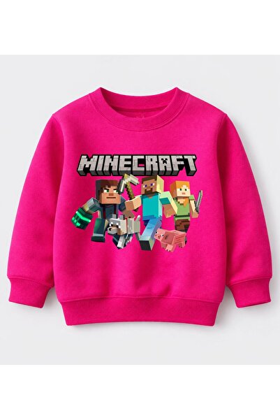 Efendioğlu Design Світшот Minecraft Персонажі Довгорукавний принтований дитяч...