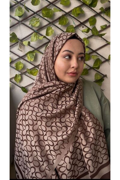 MODA C Desen Çift Taraflı İpeksi Kaşmir Şal