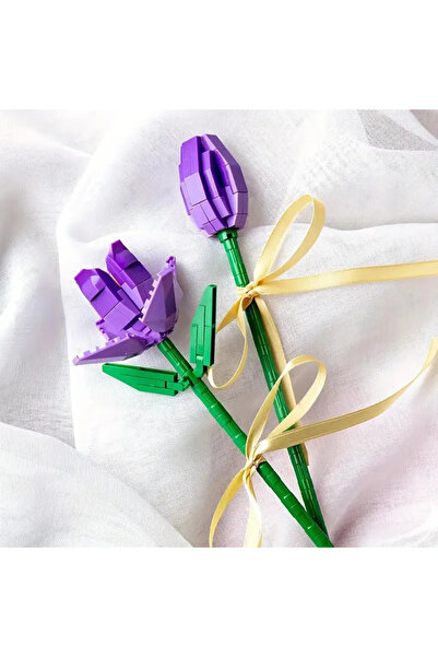 Petit "Petit Block Mini Figür Çiçek Serisi: Masanızda Hiç Solmayacak Renkli B...