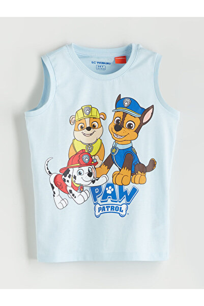 LC Waikiki قميص بيجامة للأولاد مطبوع عليه باو باترول