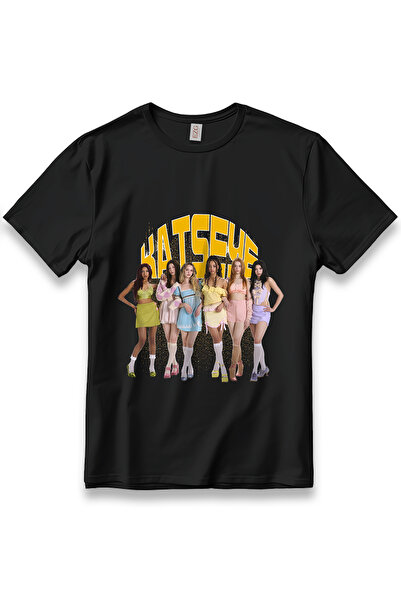 EZG Business Katseye Ssrı Katseye Printed T-Shirt Unisex 100% Cotton Breathab...