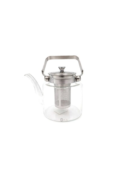 SQF Al-Hatoul Glass Pitcher 1200ml Silver