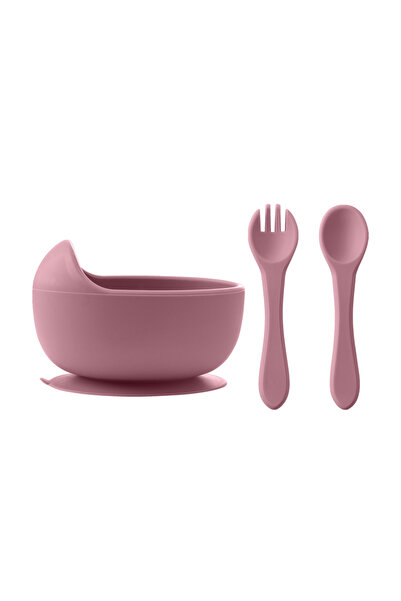 Choice4 A1 3Pcs Silicone Baby Feeding Bowl Set Baby Learning Dishes Suction B...