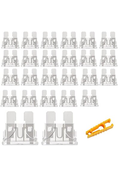 Generic 25 قطعة من الفيوزات القياسية 25 أمبير، فيوزات سيارات - شفرة قياسية، م...