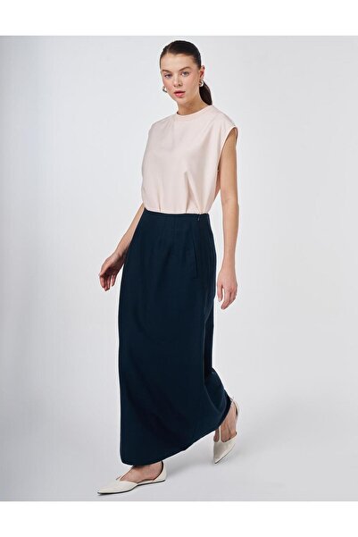 KYR Pensli Non Denim Skirt Dark Navy Blue