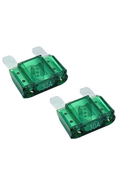Generic 2 × 30 أمبير فيوز شفرة ماكسي للسيارات والشاحنات والجرارات (30 أمبير)