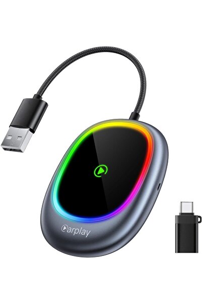 Generic محول CarPlay لاسلكي لأجهزة Apple iPhone (تحديث 2025) - يحول CarPlay ب...