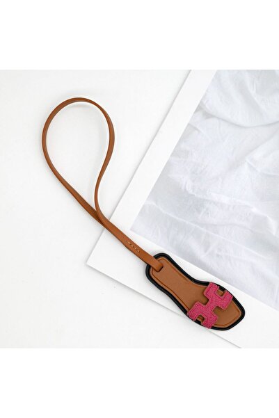 Choice3 قلادة حقيبة إبداعية جديدة على شكل حرف H، قلادة حذاء صغير من جلد الصنا...