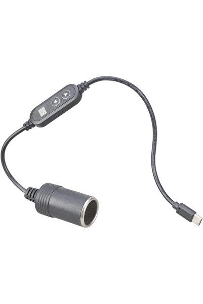 Generic Type C Voltage Converter for Vehicle, Adjustable 5V-20V Output with D...