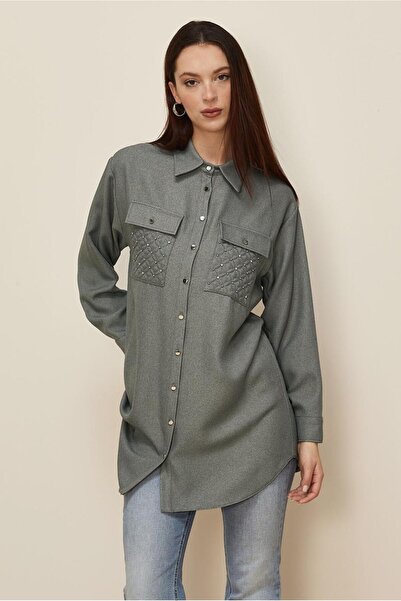 Alvina Shirt Collar Tunic 46200