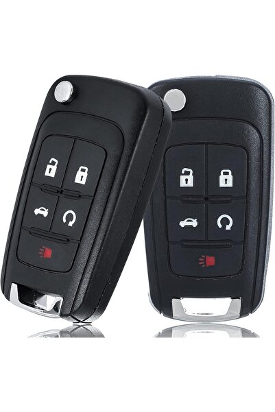 Generic Car Key Fob Keyless Entry Remote Compatible with Chevy Cruze/Camaro/I...